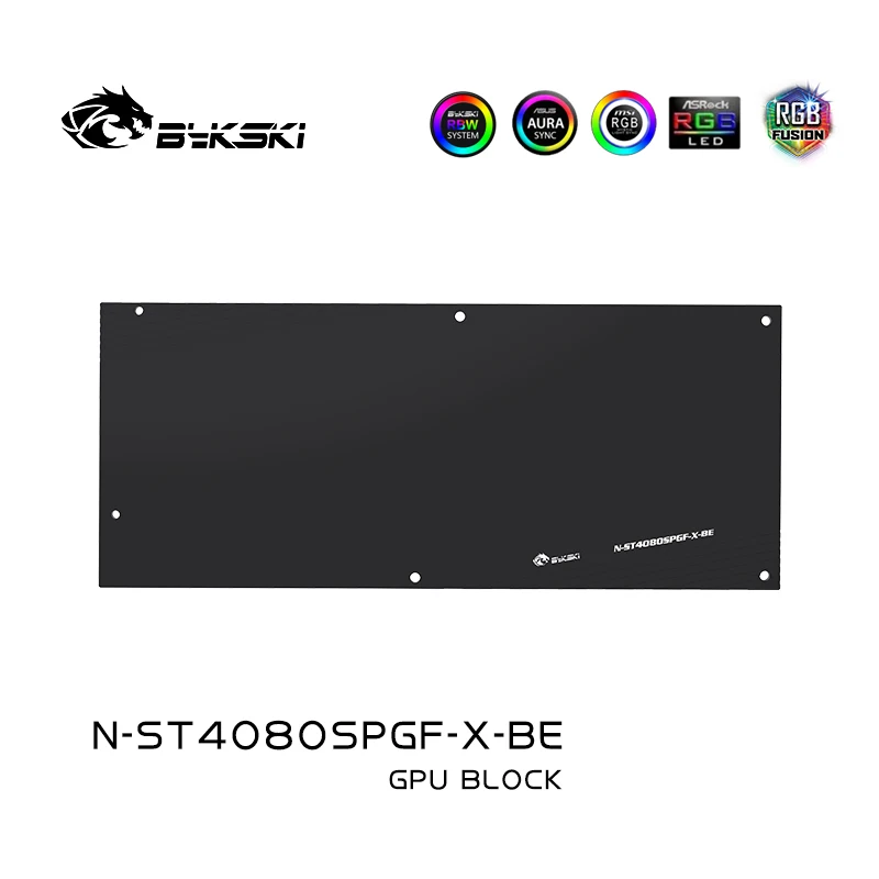 Rtx 4080 Water Cooling Block - Bykski GPU Block لـ Zotac GeForce