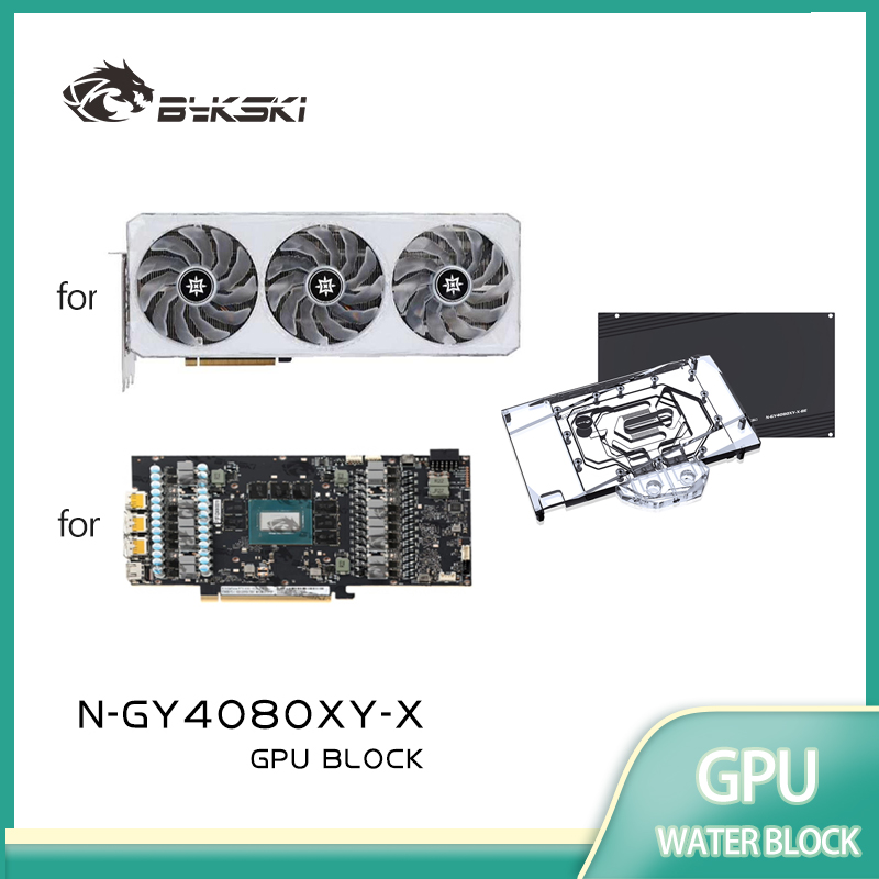 Rtx 4080 Water Cooling Block - بلوك تبريد بمعالج مائي Bykski N-GY4080XY-X