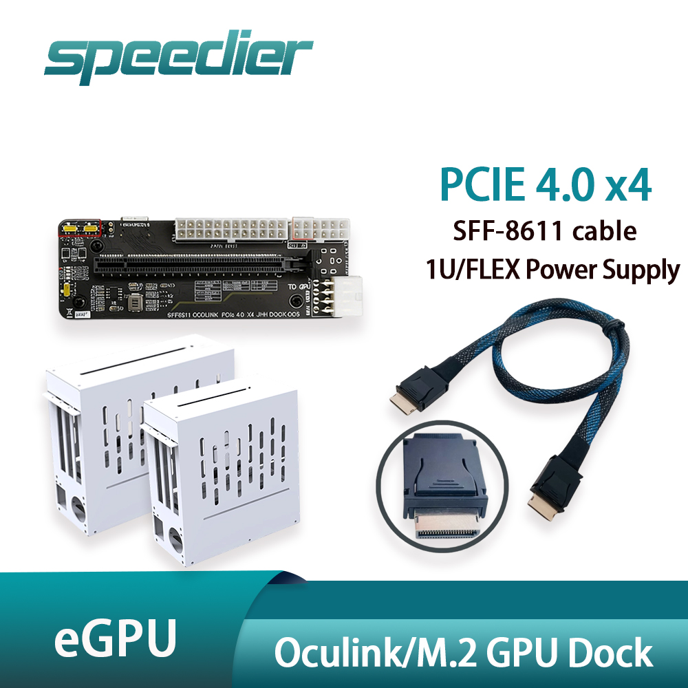 Oculink Gpu Dock Station - محطة توصيل eGPU PCIE 4.0 X4