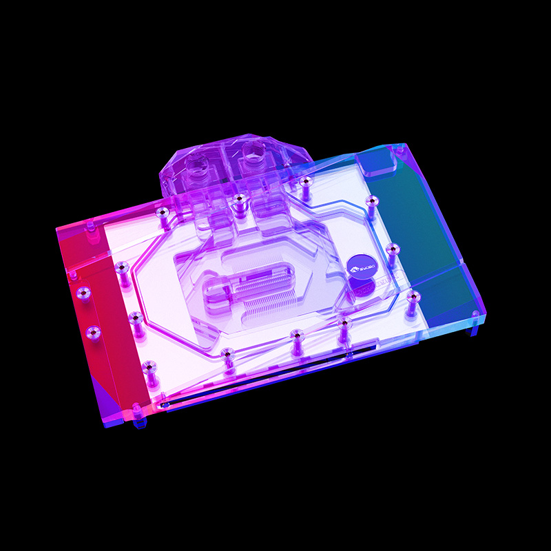 Rtx 4090 Water Block Full Cover - يستخدم مبرد المياه Bykski لكتلة تبريد