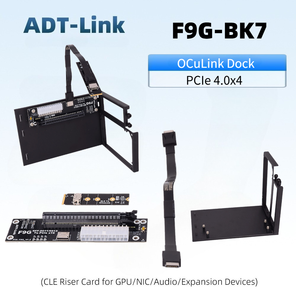 Oculink Gpu Dock Station - محطة توصيل بطاقة الرسومات الخارجية EGPU