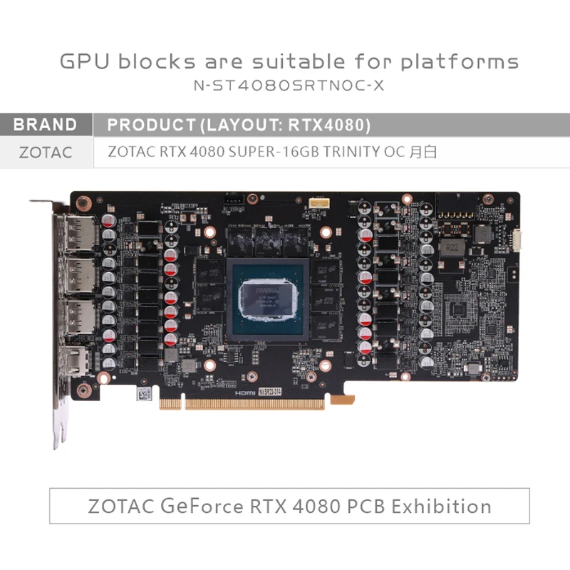 Bykski N-ST4080SRTNOC-X وحدة م - مراجعة Rtx 4080 Water Cooling Block وسعره