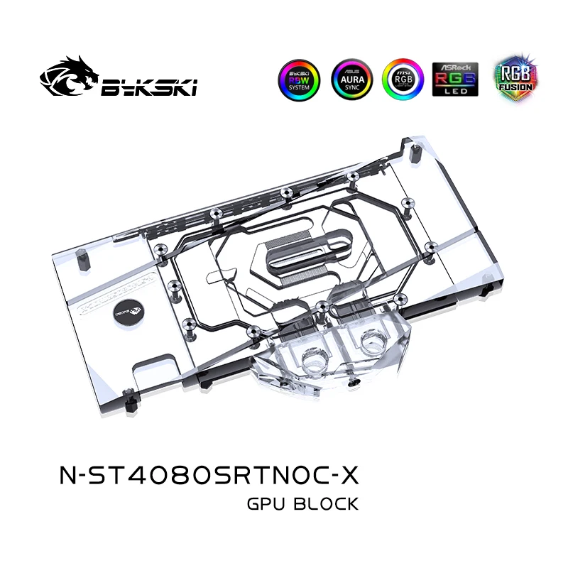 Bykski N-ST4080SRTNOC-X وحدة م - مراجعة Rtx 4080 Water Cooling Block وسعره