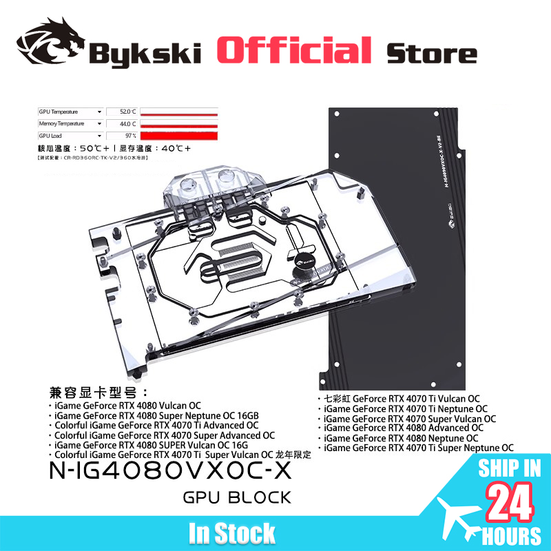 كتلة وحدة معالجة الرسومات Byks - مراجعة Rtx 4080 Water Cooling Block وسعره