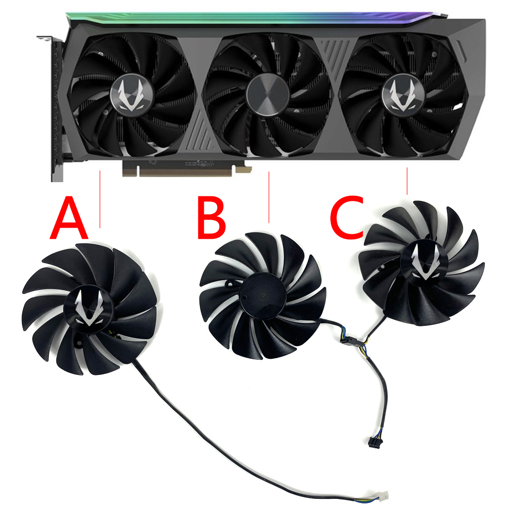مروحة جديدة مقاس 89 مم 4PIN GA - مراجعة Rtx 3080 Ti 12Gb وسعره
