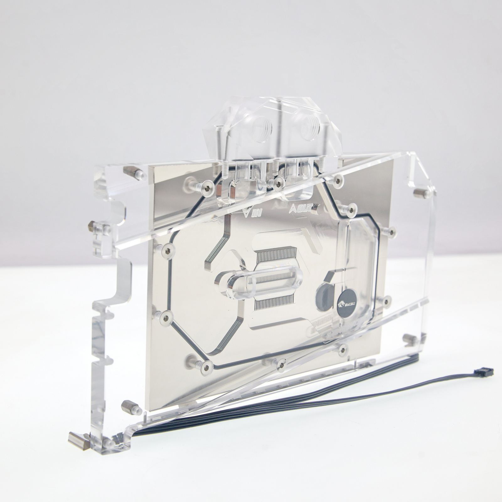 مبرد GPU كامل التغطية بإضاءة R - مراجعة Rtx 4090 Water Block Full Cover وسعره