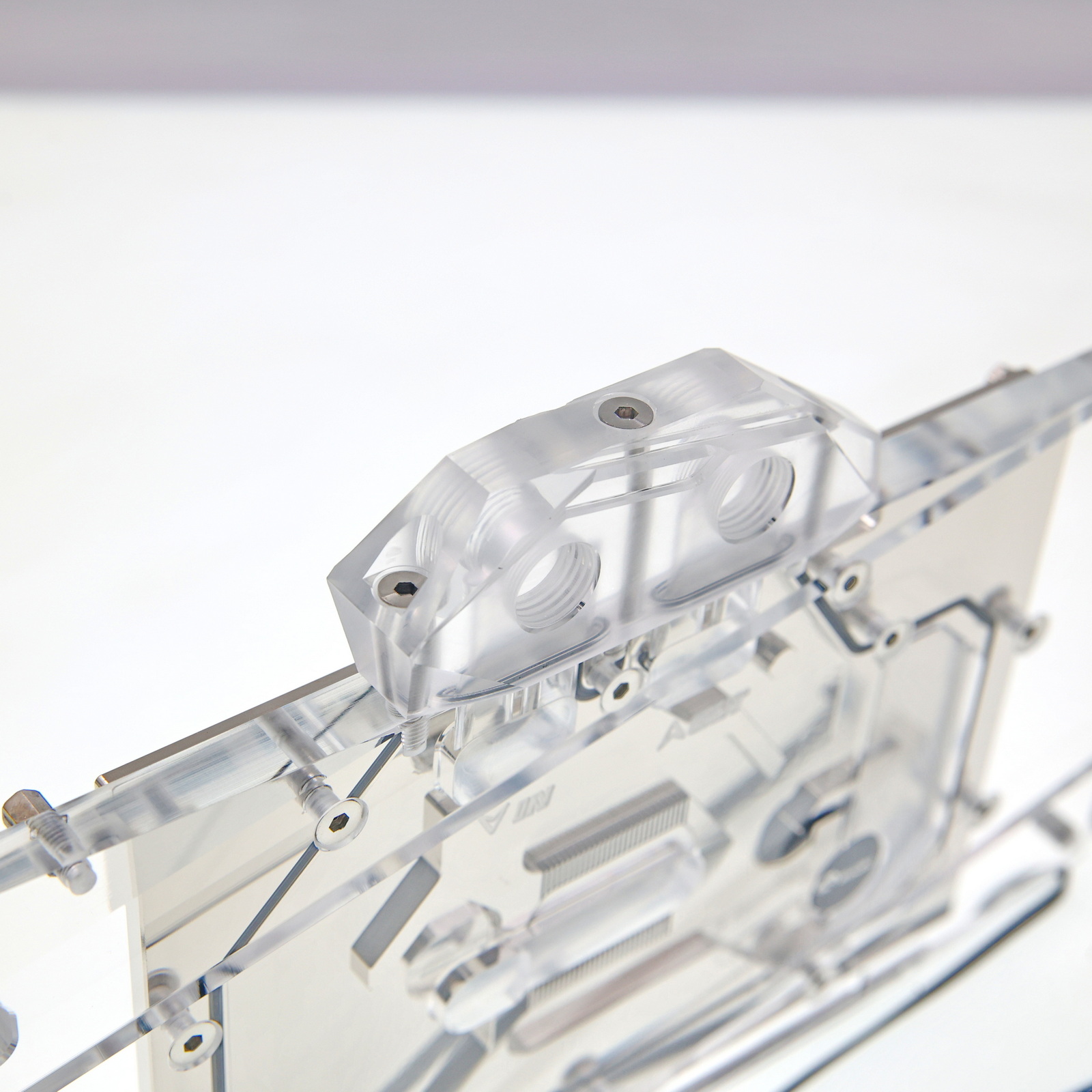 مبرد GPU كامل التغطية بإضاءة R - مراجعة Rtx 4090 Water Block Full Cover وسعره