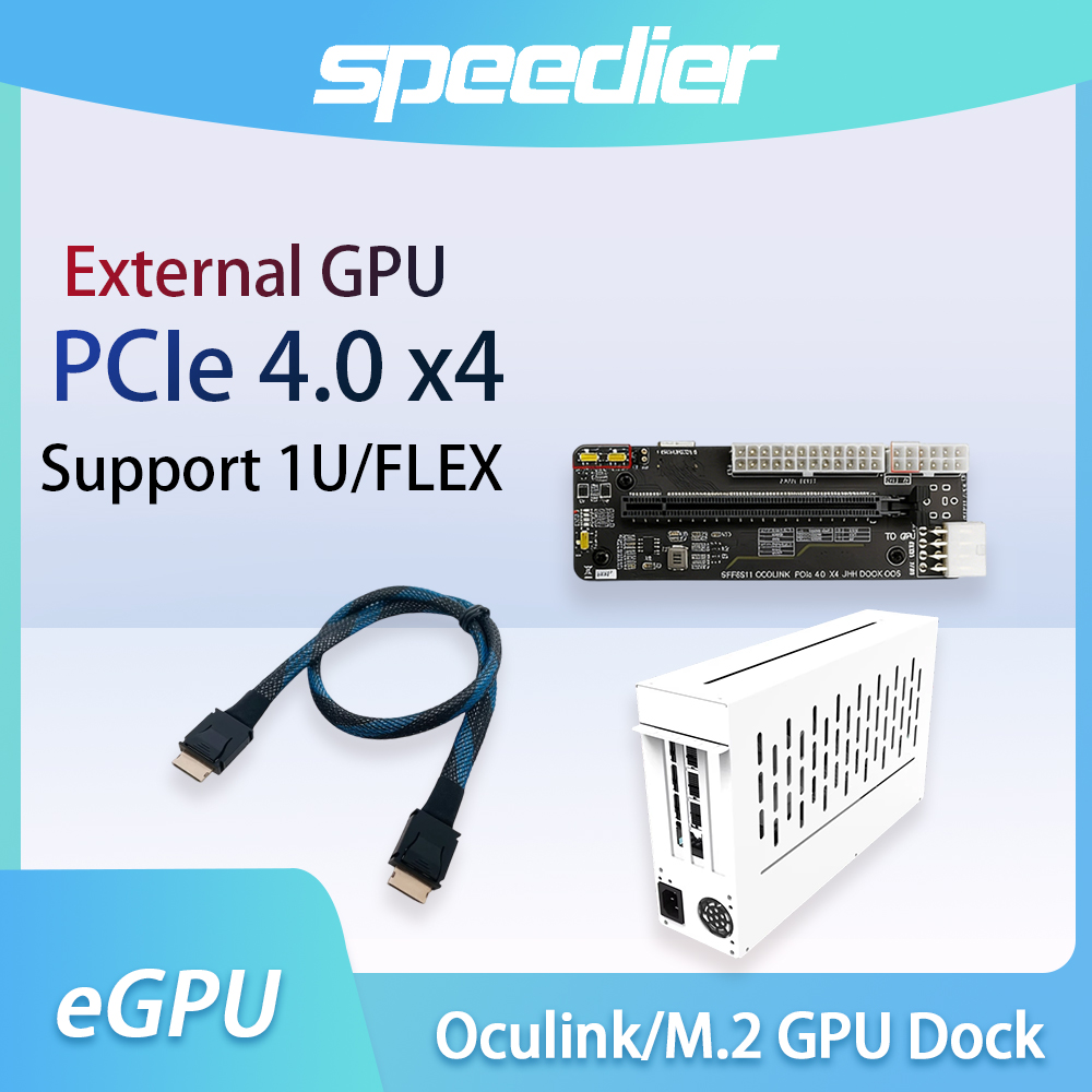 قاعدة توصيل وحدة معالجة الرسوم - مراجعة Oculink Gpu Dock Station وسعره